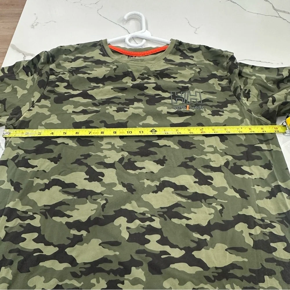 Helly Hansen Workwear Kensington Camo Long Sleeve Tee Shirt XL